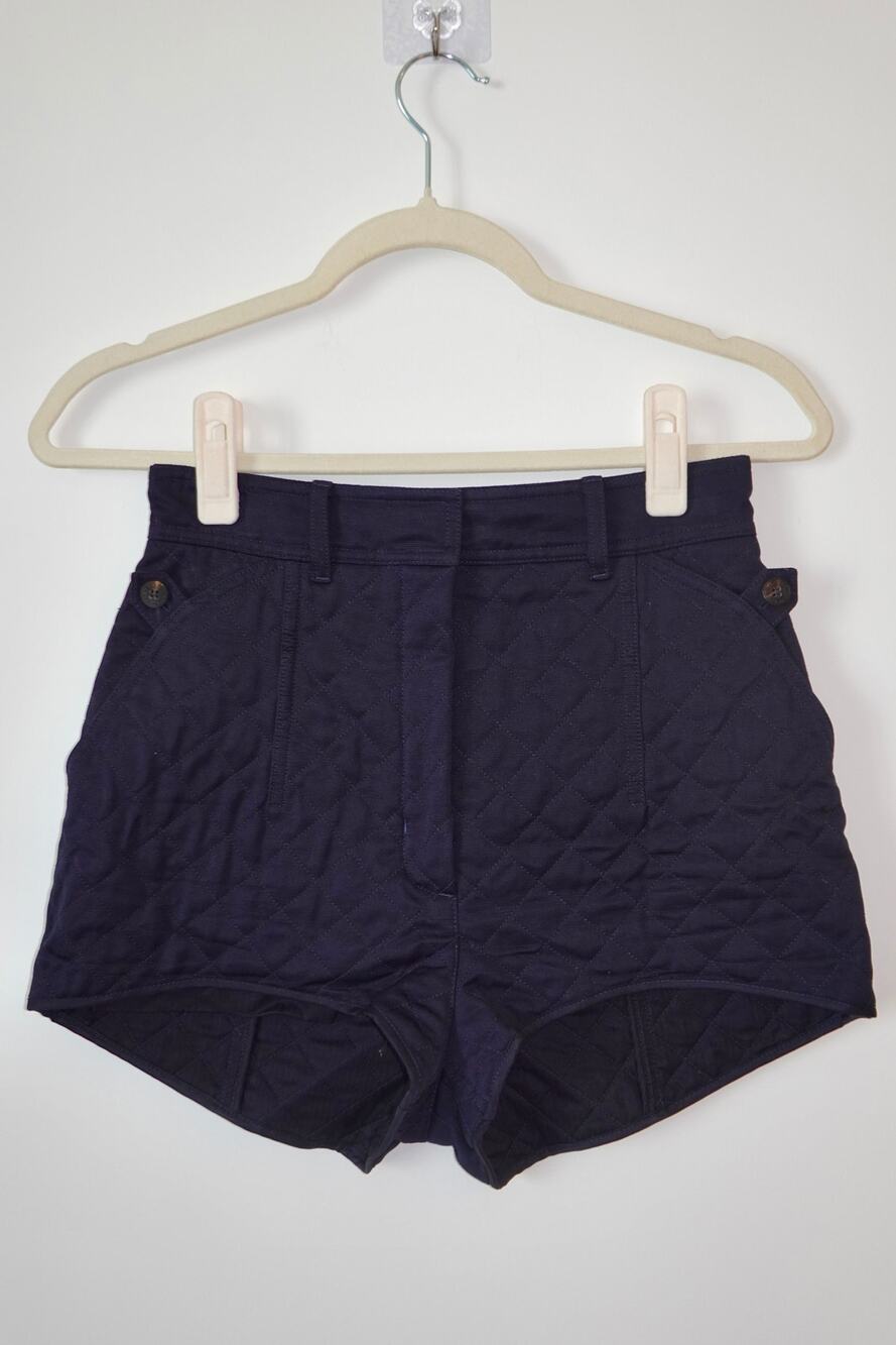 Hermes - Navy Cotton Riding Shorts